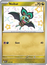 Noibat - 194/091 - SV: Paldean Fates - 194/091