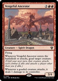 Vengeful Ancestor - Commander: Murders at Karlov Manor - 163