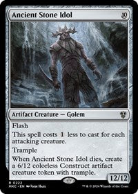 Ancient Stone Idol - Commander: Murders at Karlov Manor - 222