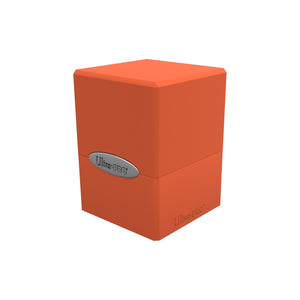 Ultra Pro: Satin Cube Deck Box, Pumpkin Orange