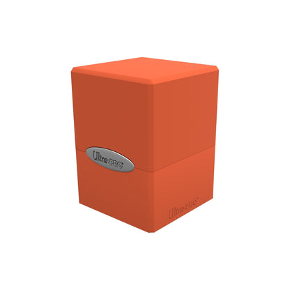 Ultra Pro: Satin Cube Deck Box, Pumpkin Orange
