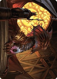 Niv-Mizzet, Guildpact Art Card (21/49) - Art Series: Murders at Karlov Manor - 21