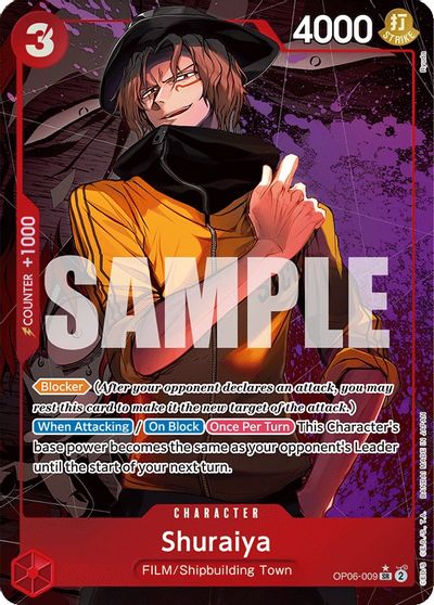 Shuraiya [Alternate Art] OP06-009