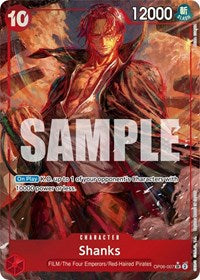 Shanks (Alternate Art) - Wings of the Captain #OP06-007