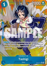Tashigi (Alternate Art) - Wings of the Captain #OP06-050