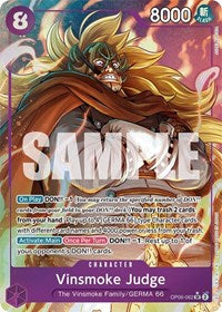 Vinsmoke Judge (Alternate Art) - Wings of the Captain #OP06-062