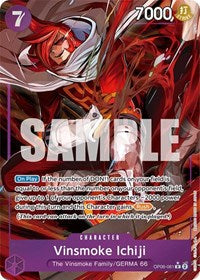 Vinsmoke Ichiji (061) (Alternate Art) - Wings of the Captain #OP06-061