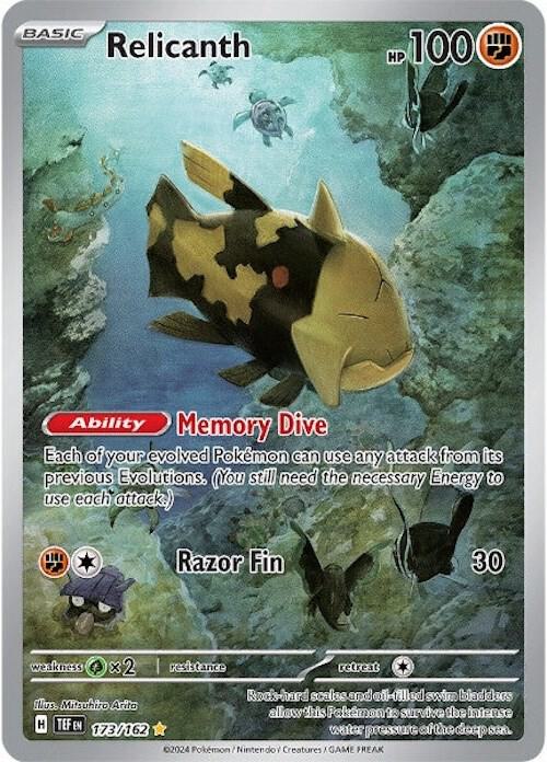 Relicanth - Pokemon Temporal Forces #173/162