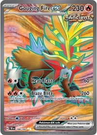 Gouging Fire ex - Pokemon Temporal Forces #188/162