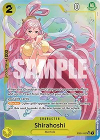 Shirahoshi (Alternate Art) - Extra Booster: Memorial Collection #EB01-057