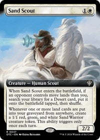 Sand Scout (Extended Art) - Commander: Outlaws of Thunder Junction - 47