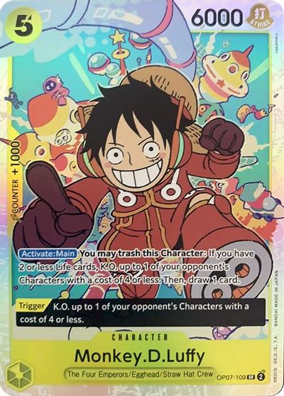 Monkey.D.Luffy OP07-109