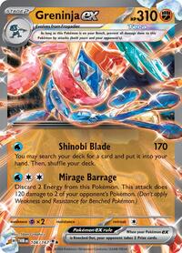 Greninja ex - Pokemon Twilight Masquerade #106/167