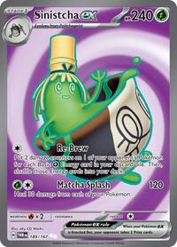 Sinistcha ex - 189/167 - SV06: Twilight Masquerade - 189/167
