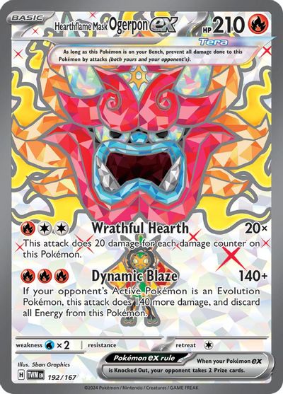 Hearthflame Mask Ogerpon ex #192