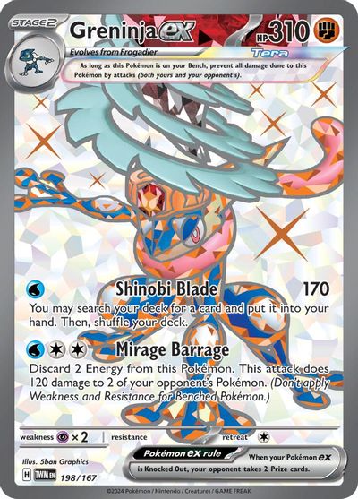 Greninja ex #198