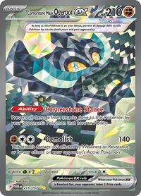 Cornerstone Mask Ogerpon ex - 215/167 - SV06: Twilight Masquerade - 215/167