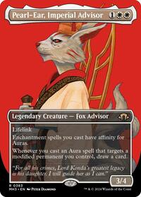 Pearl-Ear, Imperial Advisor (Borderless) - Modern Horizons 3 - 363