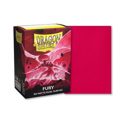 Dragon Shield: Dual Matte Fury Standard Card Sleeves 100 ct