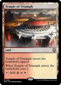 Temple of Triumph - Commander: Modern Horizons 3 - 392