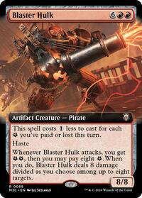 Blaster Hulk (Extended Art) - Commander: Modern Horizons 3 - 55