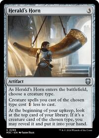 Herald's Horn - Commander: Modern Horizons 3 - 296