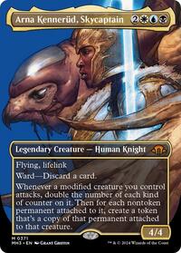 Arna Kennerud, Skycaptain (Borderless) - Modern Horizons 3 - 371
