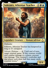 Sokrates, Athenian Teacher - Universes Beyond: Assassin's Creed - 67