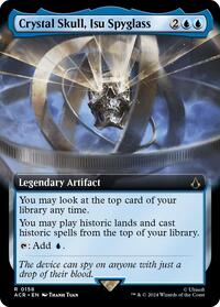 Crystal Skull, Isu Spyglass (Extended Art) - Universes Beyond: Assassin's Creed - 158