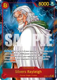 Silvers Rayleigh (Parallel) - Two Legends #OP08-118