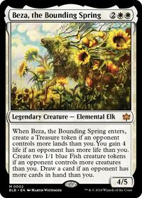 Beza, the Bounding Spring - Bloomburrow - 2