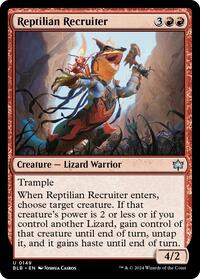 Reptilian Recruiter - Bloomburrow - 149