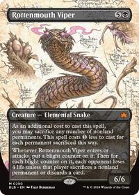 Rottenmouth Viper (Borderless) - Bloomburrow - 290