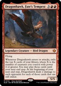 Dragonhawk, Fate's Tempest - Bloomburrow - 132
