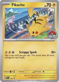 Pikachu - 190 - SV: Scarlet & Violet Promo Cards - 190