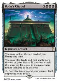 Bolas's Citadel (White Border) - Mystery Booster 2 #39