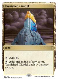 Tarnished Citadel (White Border) - Mystery Booster 2 #112