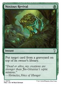 Noxious Revival (White Border) - Mystery Booster 2 #70