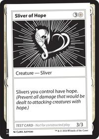 Sliver of Hope - Mystery Booster 2 Playtest Cards