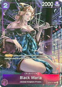 Black Maria (Premium Card Collection -BANDAI CARD GAMES Fest. 23-24 Edition-) - One Piece Promotion Cards #ST04-011