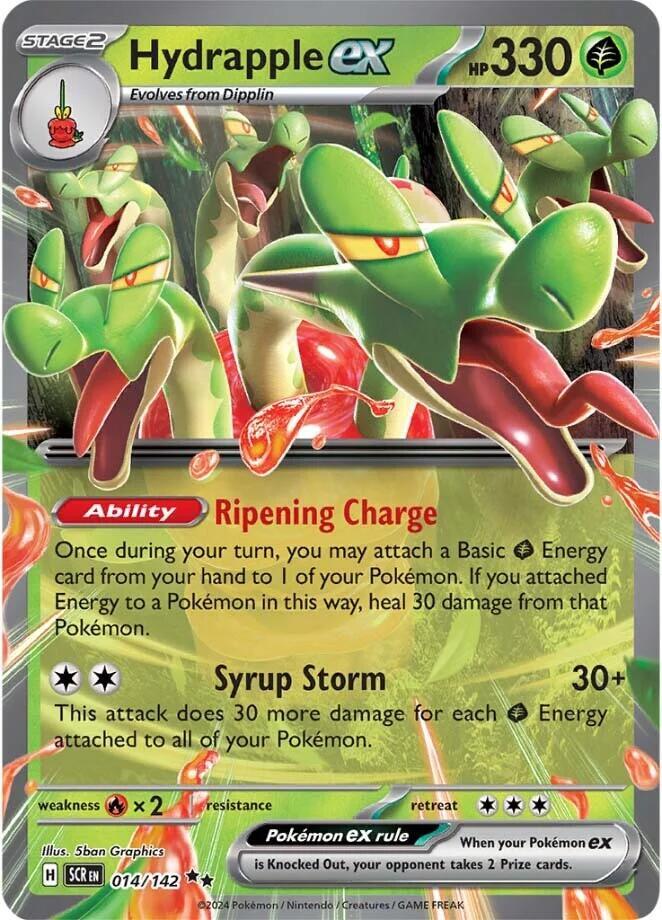 Hydrapple ex - Pokemon Stellar Crown #014/142