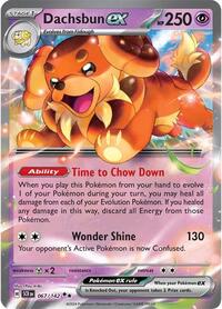 Dachsbun ex - Pokemon Stellar Crown #067/142