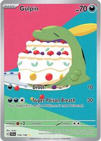 Gulpin - 154/142 - SV07: Stellar Crown - 154/142