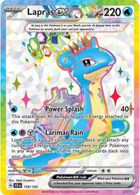 Lapras ex - 158/142 - SV07: Stellar Crown - 158/142 (PSA 10)