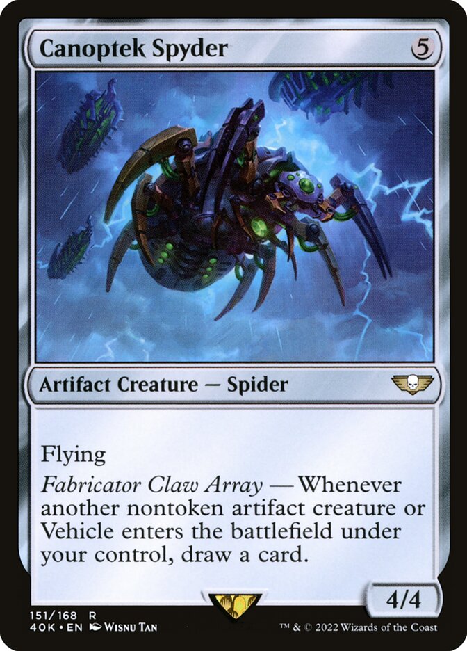 Canoptek Spyder - Warhammer 40,000 Commander #151