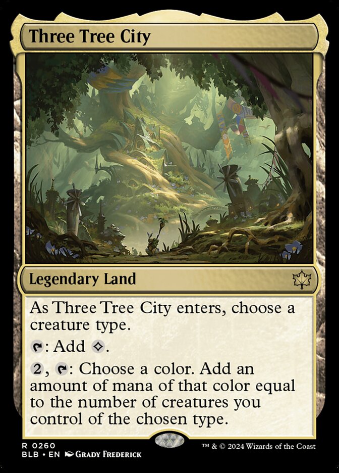 Three Tree City - Bloomburrow #260