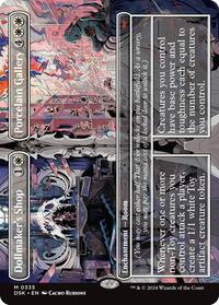 Dollmaker's Shop // Porcelain Gallery (Borderless) - Duskmourn: House of Horror - 335