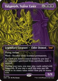 Valgavoth, Terror Eater (Showcase) - Duskmourn: House of Horror - 352