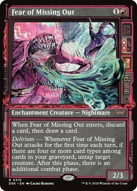 Fear of Missing Out (Showcase) - Duskmourn: House of Horror - 316
