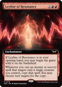 Leyline of Resonance (Extended Art) - Duskmourn: House of Horror - 379